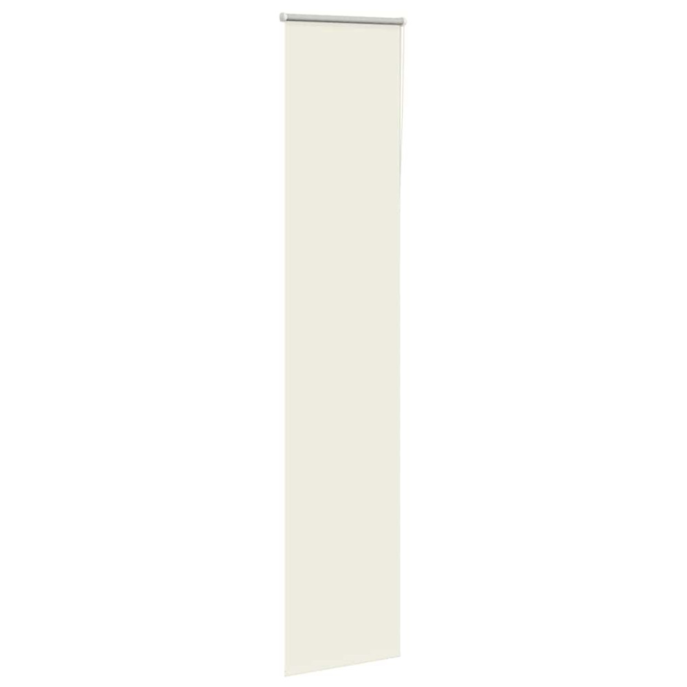 Produktbild för Rullgardin mörkläggning naturvit 60x230 cm tygbredd 55,7 cm