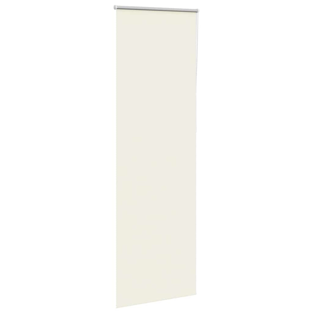Produktbild för Rullgardin mörkläggning naturvit 65x230 cm tyg bredd 60,7 cm