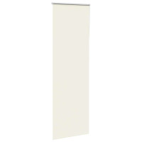 Produktbild för Rullgardin mörkläggning naturvit 70x230 cm tyg bredd 65,7 cm