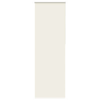 Produktbild för Rullgardin mörkläggning naturvit 75x230 cm tygbredd 70,7 cm