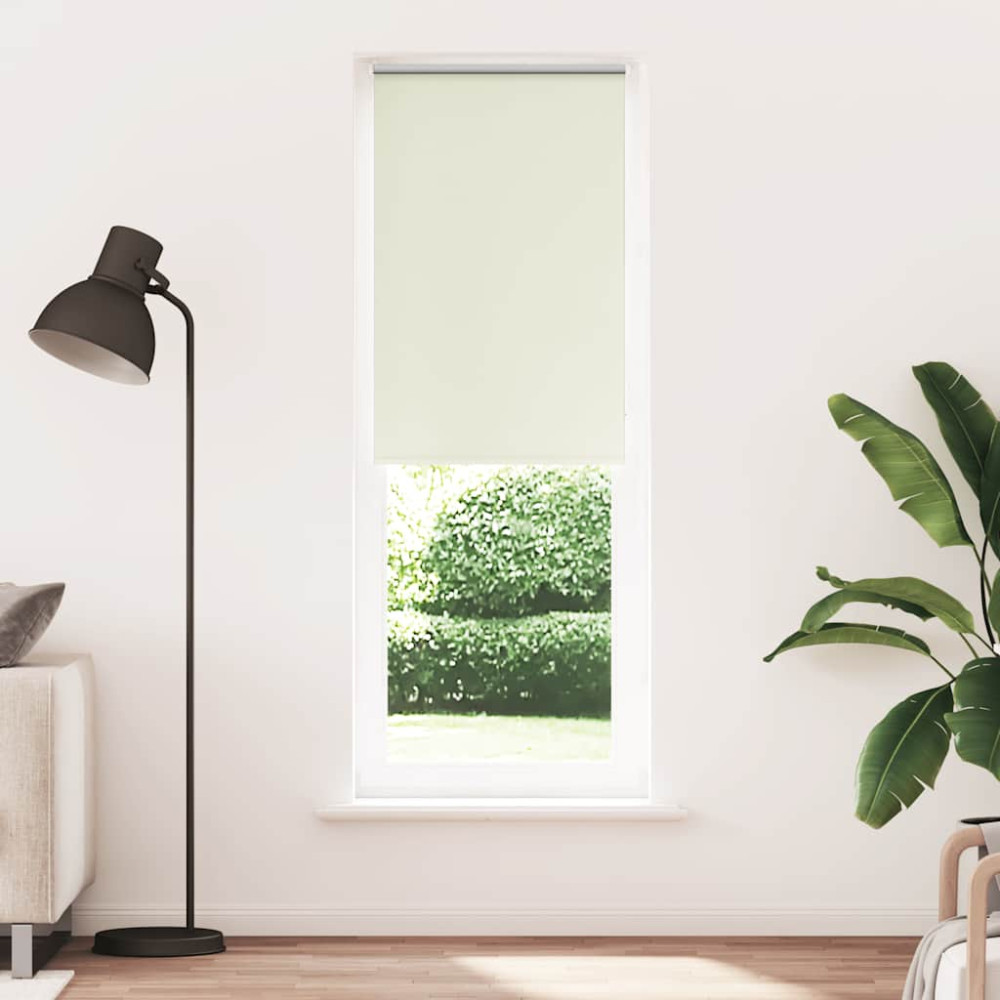 Produktbild för Rullgardin mörkläggning naturvit 80x230 cm tygbredd 75,7 cm