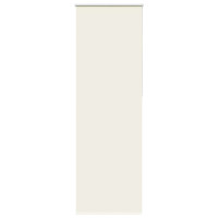 Produktbild för Rullgardin mörkläggning naturvit 85x230 cm tygbredd 80,7 cm