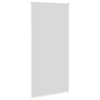 Produktbild för Rullgardin mörkläggning naturvit 100x230 cm tyg bredd 95,7 cm