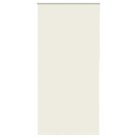 Produktbild för Rullgardin mörkläggning naturvit 105x230 cm tygbredd 100,7 cm