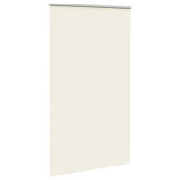 Produktbild för Rullgardin mörkläggning naturvit 120x230 cm tygbredd 116,6 cm
