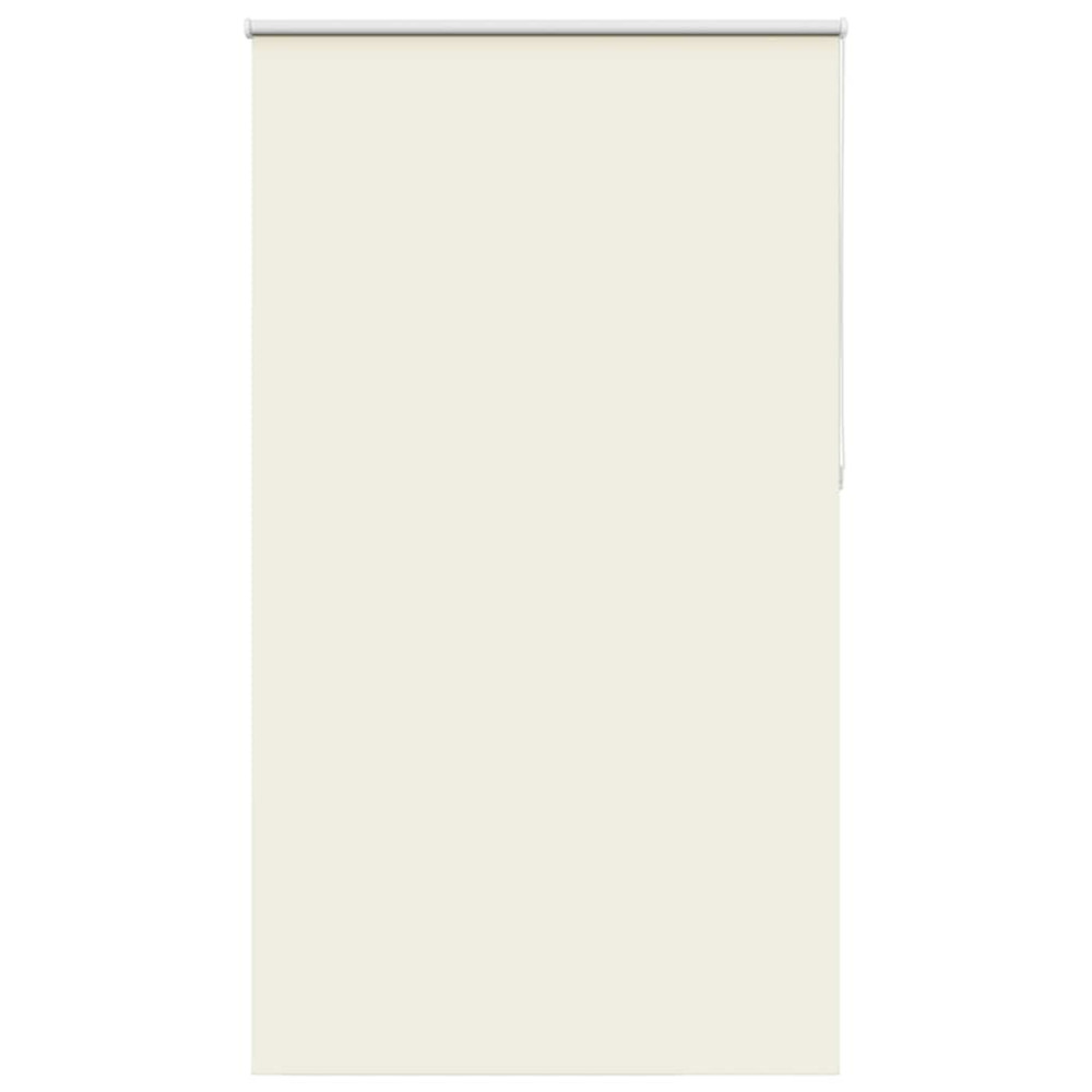 Produktbild för Rullgardin mörkläggning naturvit 125x230 cm tyg bredd 121,6 cm
