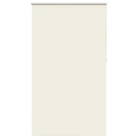Produktbild för Rullgardin mörkläggning naturvit 125x230 cm tyg bredd 121,6 cm