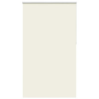 Produktbild för Rullgardin mörkläggning naturvit 135x230 cm tyg bredd 131,6 cm