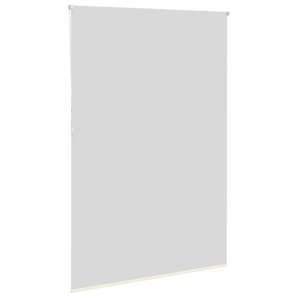 Produktbild för Rullgardin mörkläggning naturvit 150x230 cm tyg bredd 146,6 cm