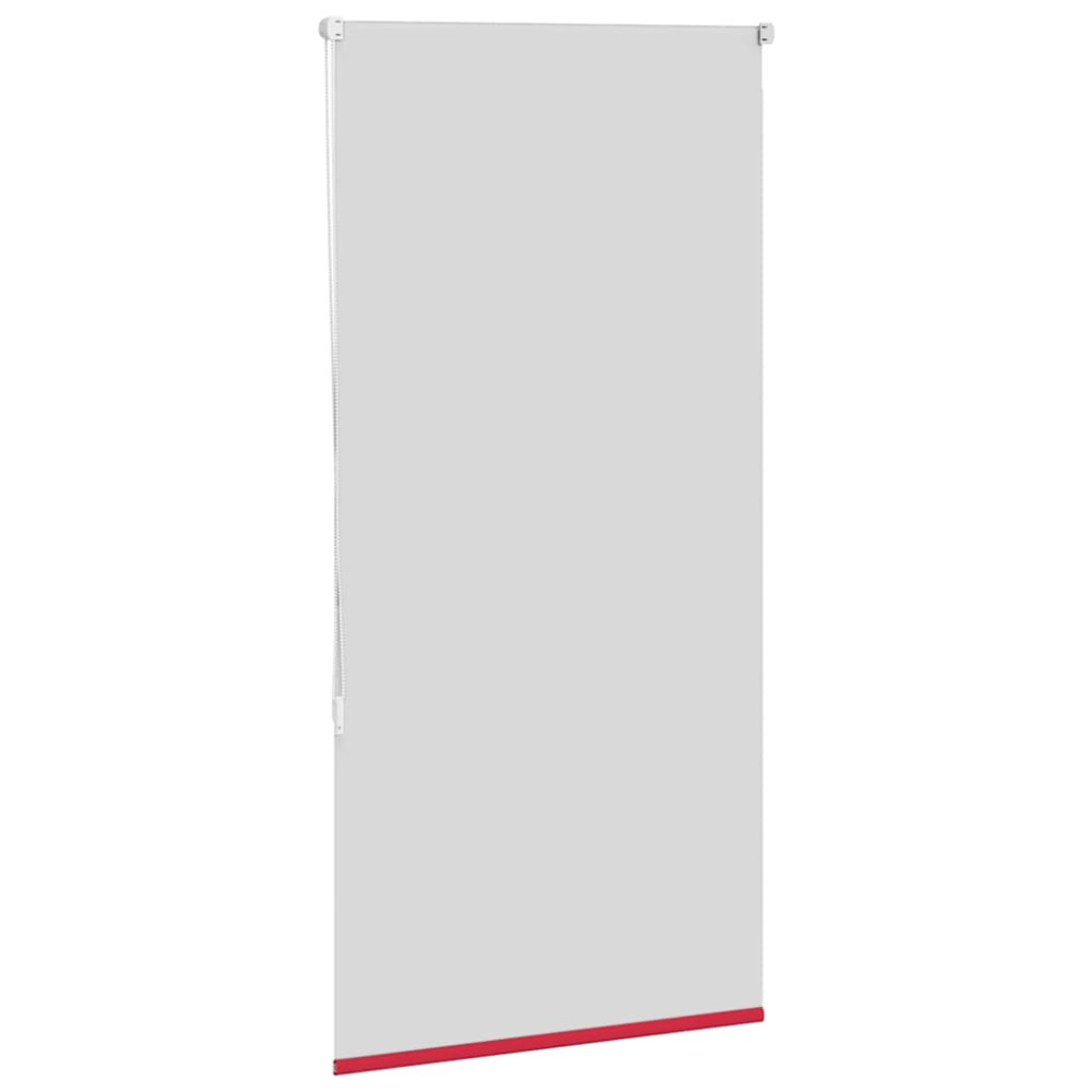 Produktbild för Rullgardin mörkläggningsröd 65x130 cm tyg bredd 60,7 cm