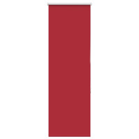 Produktbild för Rullgardin mörkläggningsröd 40x150 cm tygbredd 35,7 cm