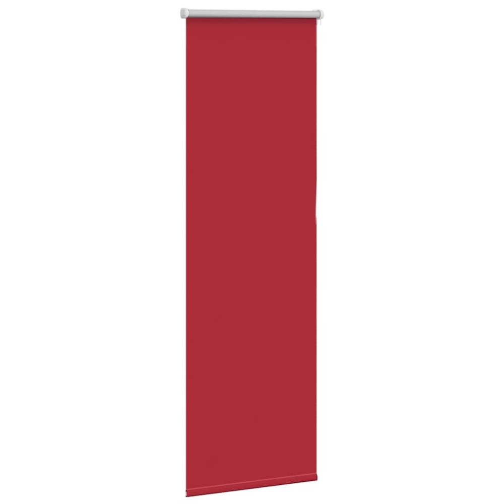 Produktbild för Rullgardin mörkläggningsröd 40x150 cm tygbredd 35,7 cm