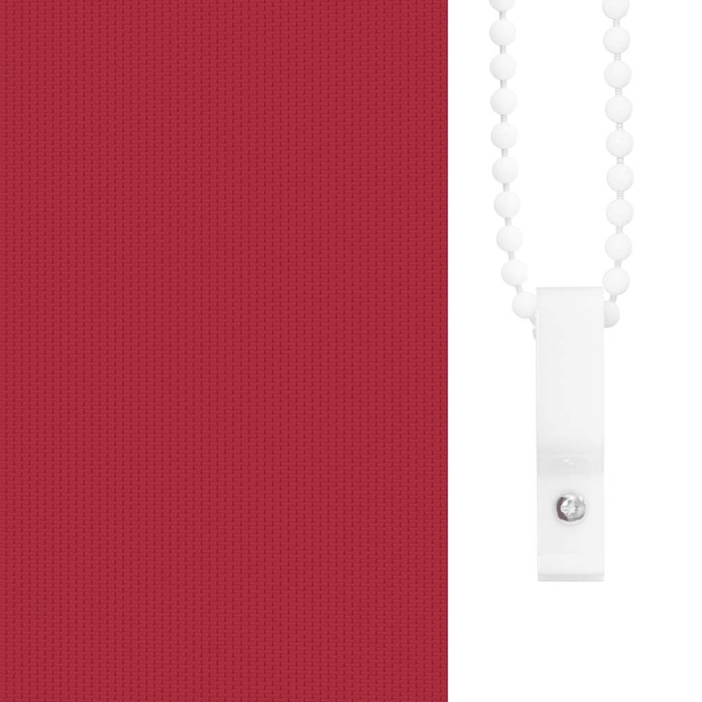 Produktbild för Rullgardin mörkläggningsröd 40x150 cm tygbredd 35,7 cm