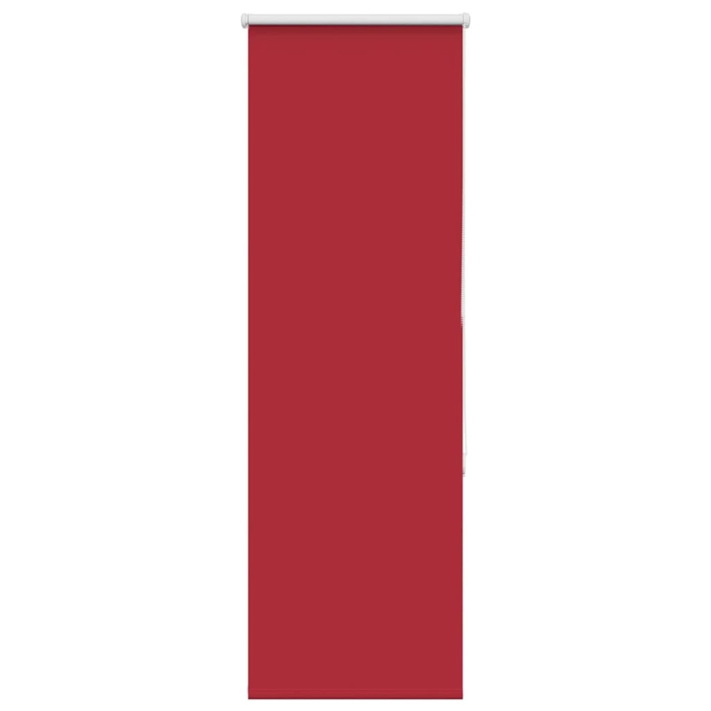 Produktbild för Rullgardin mörkläggningsröd 60x150 cm tyg bredd 55,7 cm