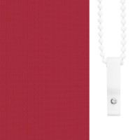 Produktbild för Rullgardin mörkläggningsröd 65x150 cm tyg bredd 60,7 cm