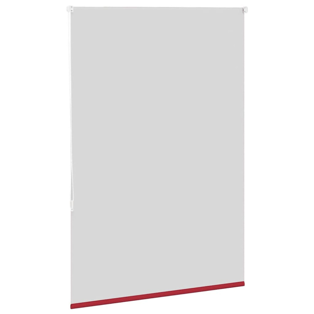 Produktbild för Rullgardin mörkläggningsröd 105x150 cm tyg bredd 100,7 cm