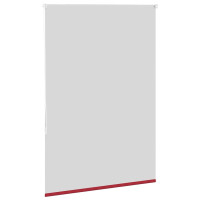 Produktbild för Rullgardin mörkläggningsröd 105x150 cm tyg bredd 100,7 cm