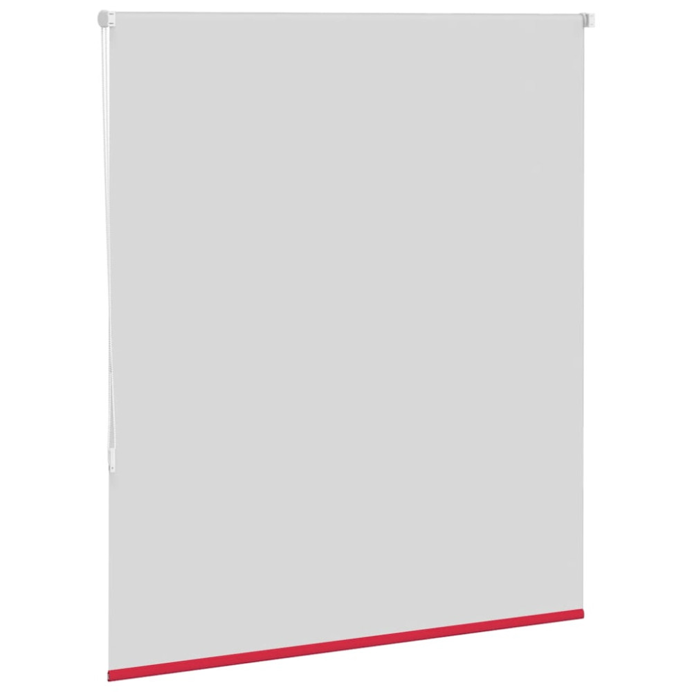 Produktbild för Rullgardin mörkläggningsröd 135x150 cm tyg bredd 131,6 cm