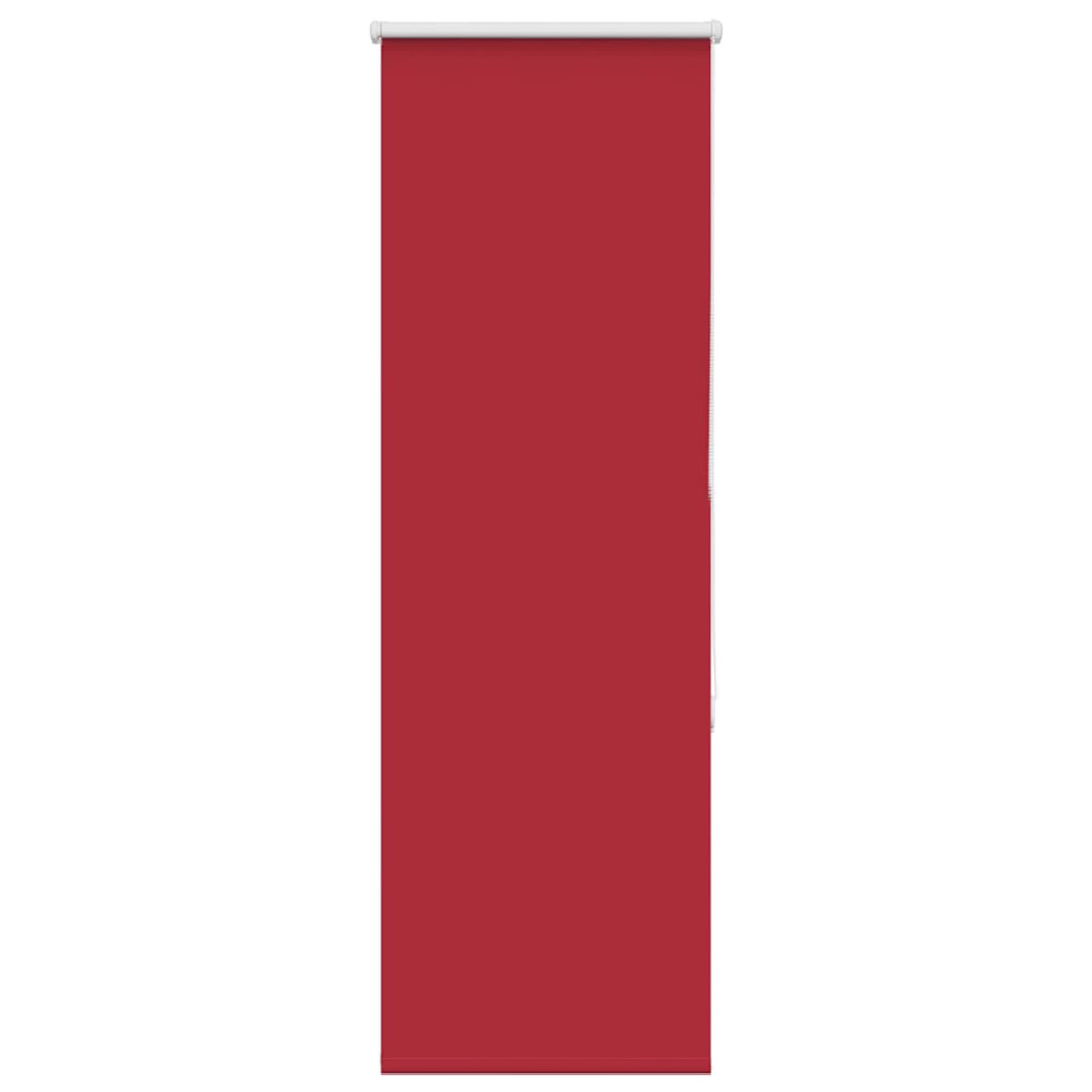 Produktbild för Rullgardin mörkläggningsröd 50x175 cm tygbredd 45,7 cm