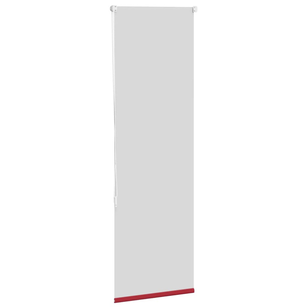Produktbild för Rullgardin mörkläggningsröd 50x175 cm tygbredd 45,7 cm