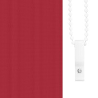 Produktbild för Rullgardin mörkläggningsröd 50x175 cm tygbredd 45,7 cm