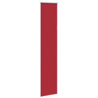 Produktbild för Rullgardin mörkläggningsröd 55x210 cm tyg bredd 50,7 cm