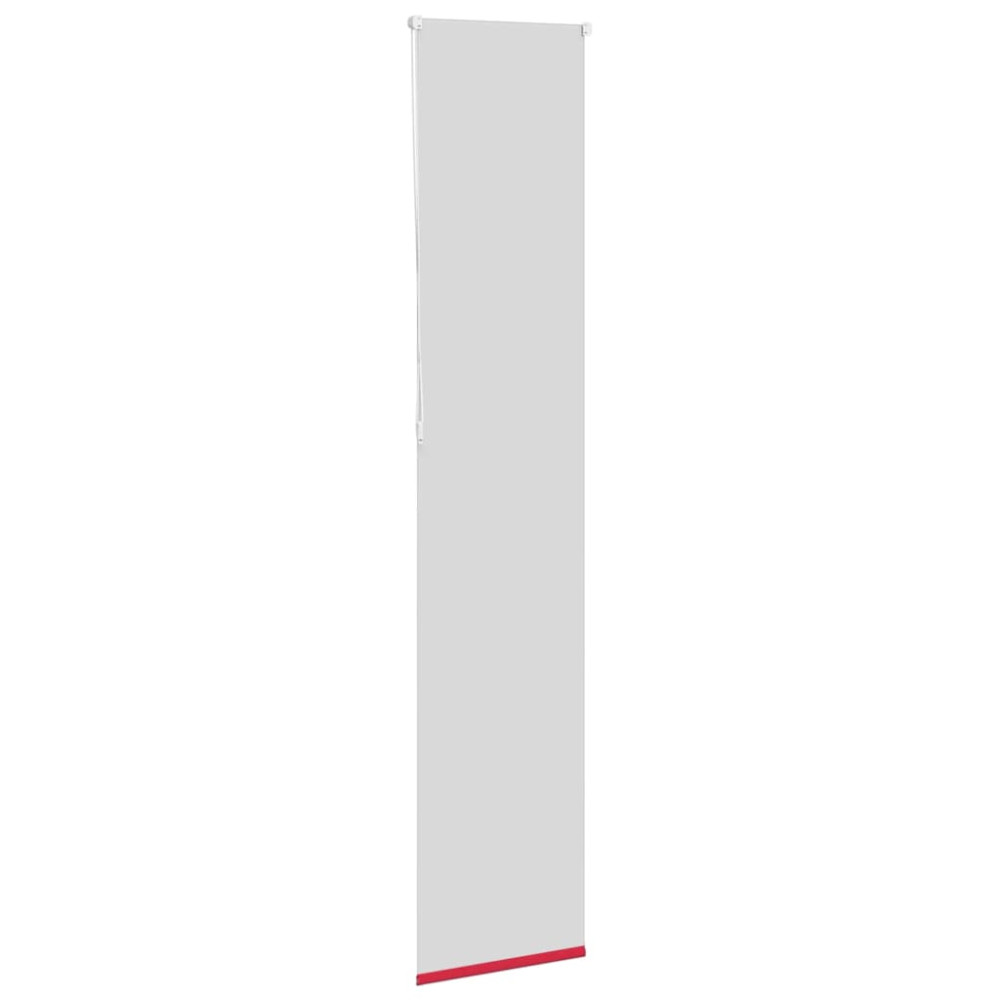 Produktbild för Rullgardin mörkläggningsröd 55x210 cm tyg bredd 50,7 cm