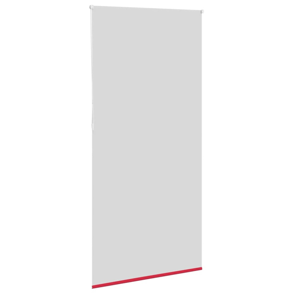 Produktbild för Rullgardin mörkläggningsröd 105x210 cm tyg bredd 100,7 cm