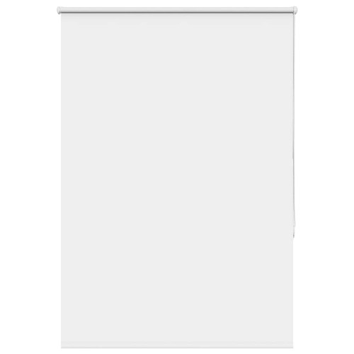 vidaXL Rullgardin mörkläggningsvit vit 100x150 cm tyg bredd 95,7 cm