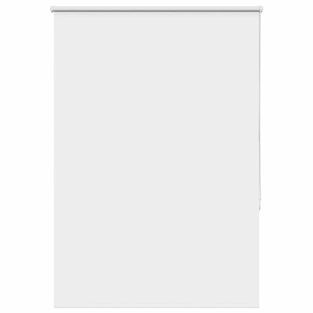 Produktbild för Rullgardin mörkläggningsgardin vit 105x150 cm tyg bredd 100,7cm
