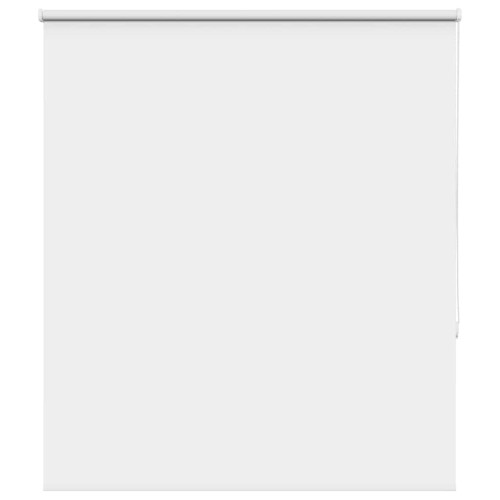 vidaXL Rullgardin mörkläggningsvit 140x150 cm tyg bredd 136,6 cm
