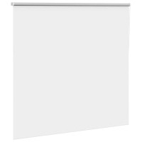Produktbild för Rullgardin mörkläggningsvit 150x150 cm tyg bredd 146,6 cm