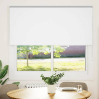 Produktbild för Rullgardin mörkläggningsvit 155x150 cm tyg bredd 151,6 cm