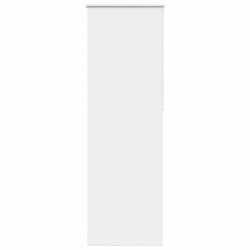 vidaXL Rullgardin mörkläggningsgardin vit 70x230 cm tyg bredd 65,7 cm