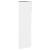 Produktbild för Rullgardin mörkläggningsgardin vit 70x230 cm tyg bredd 65,7 cm