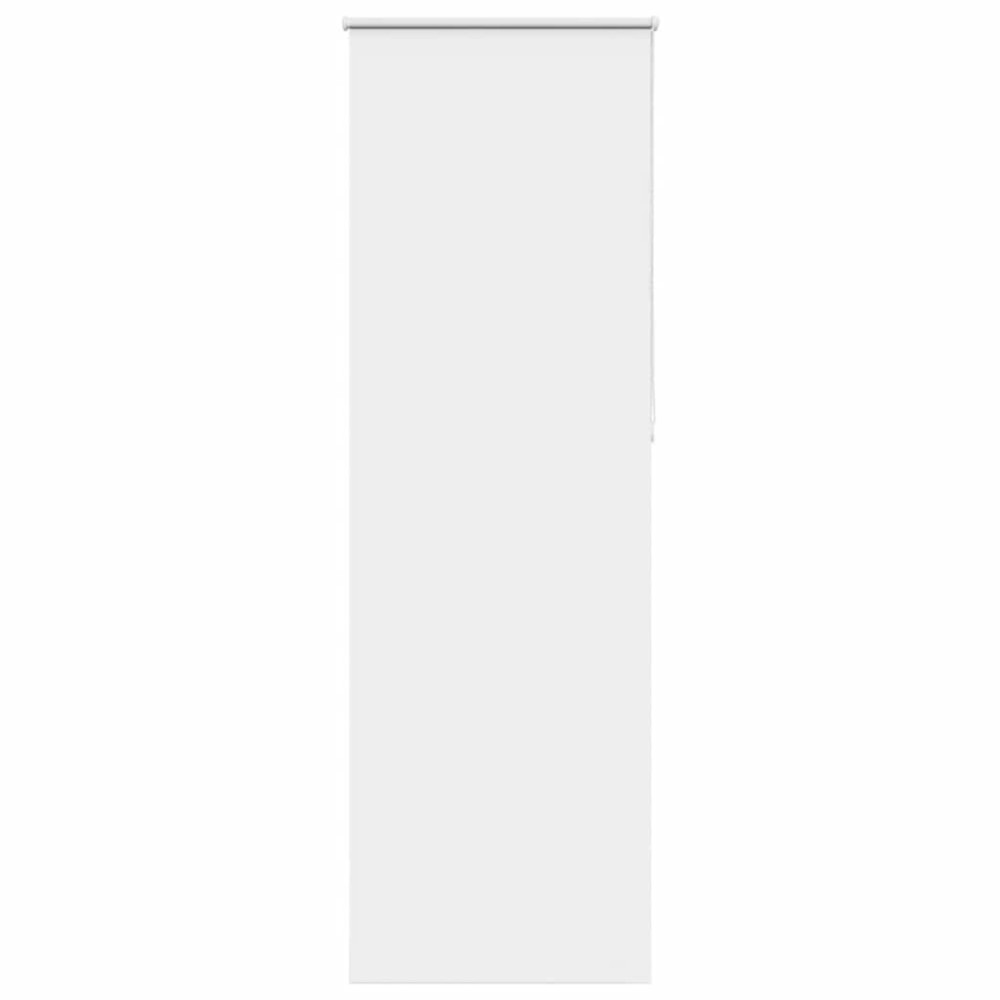 Produktbild för Rullgardin mörkläggningsgardin vit 85x230 cm tyg bredd 80,7 cm