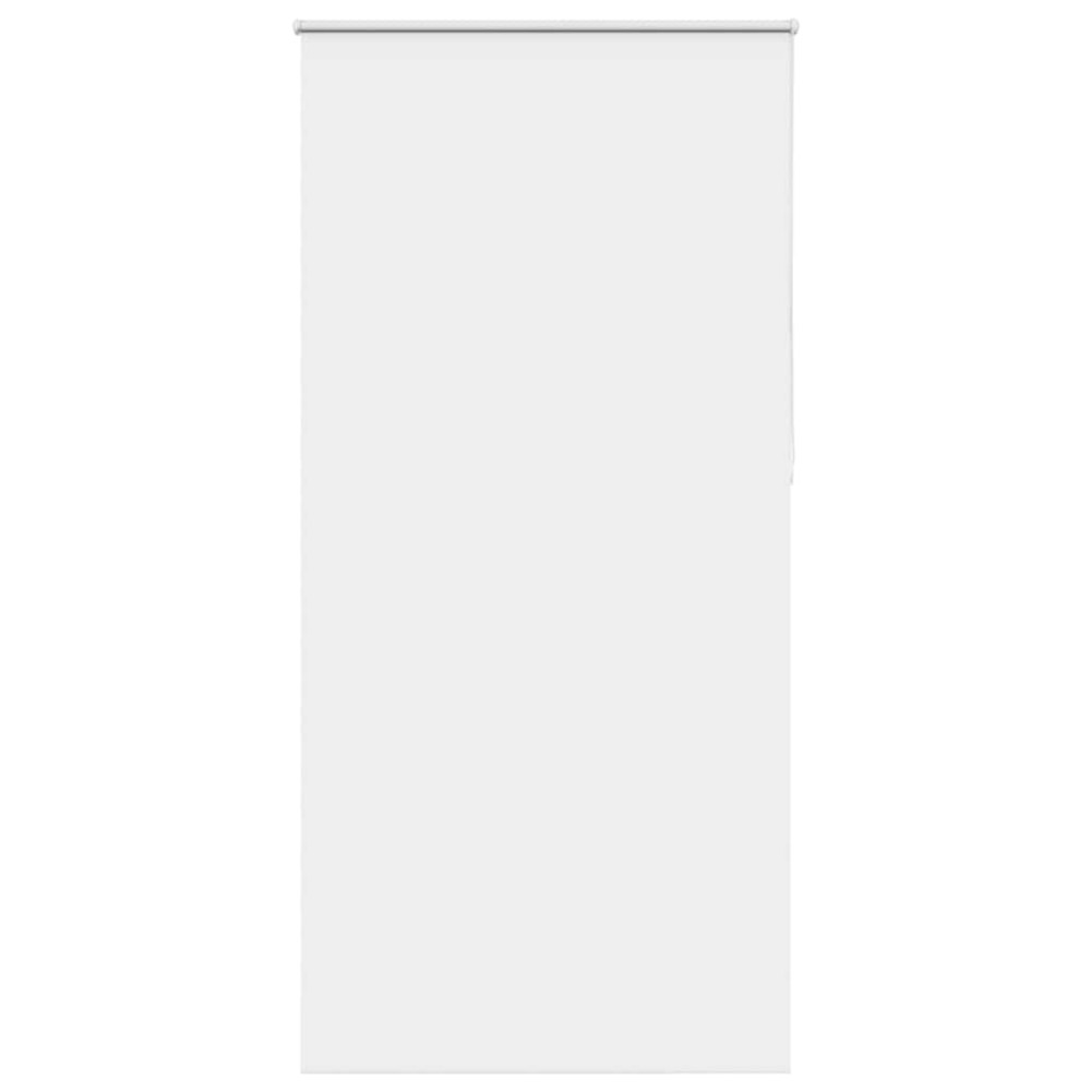 Produktbild för Rullgardin mörkläggning vit 90x230 cm tyg bredd 85,7 cm