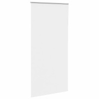 Produktbild för Rullgardin mörkläggning vit 110x230 cm tygbredd 105,7 cm