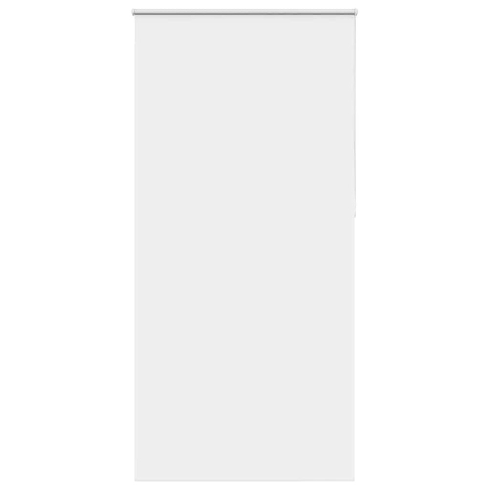 Produktbild för Rullgardin mörkläggningsgardin vit 115x230 cm tyg bredd 110,7cm