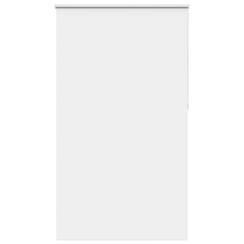 Produktbild för Rullgardin mörkläggning vit 125x230 cm tyg bredd 121,6 cm