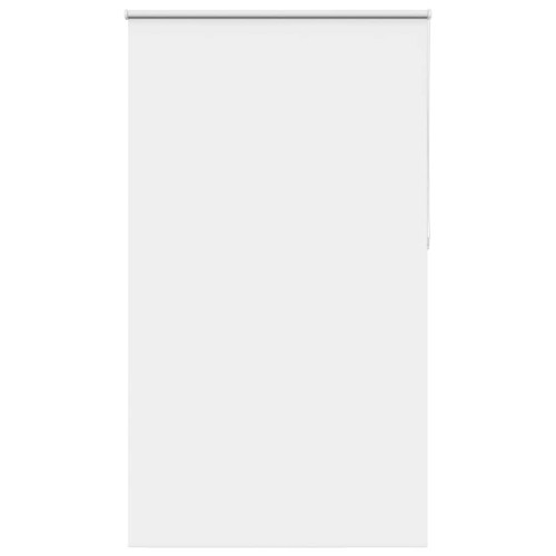 vidaXL Rullgardin mörkläggningsgardin vit 130x230 cm tyg bredd 126,6cm