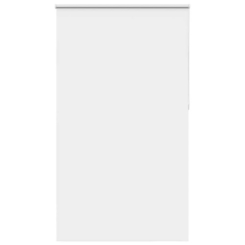 vidaXL Rullgardin mörkläggningsvit 135x230 cm tyg bredd 131,6 cm