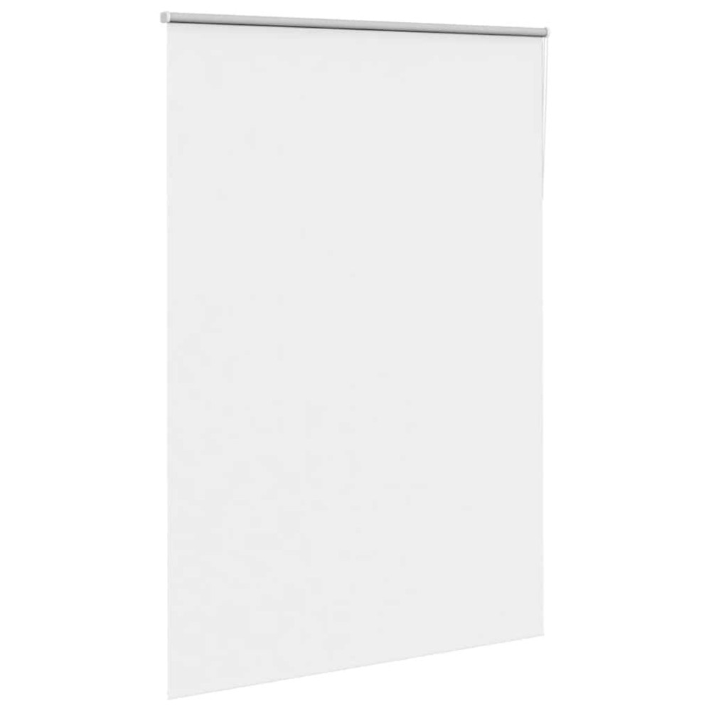 Produktbild för Rullgardin mörkläggning vit 145x230 cm tyg bredd 141,6 cm