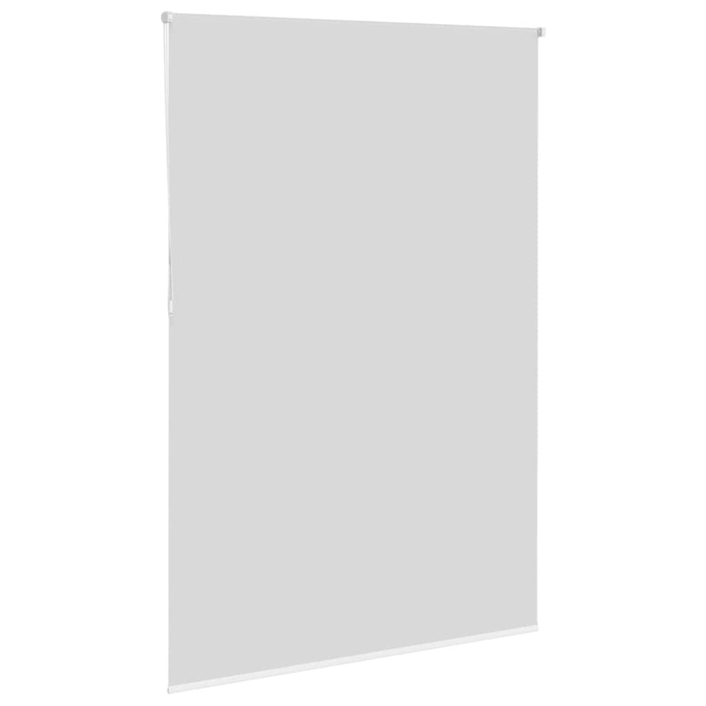 Produktbild för Rullgardin mörkläggningsgardin vit 150x230 cm tyg bredd 146,6cm