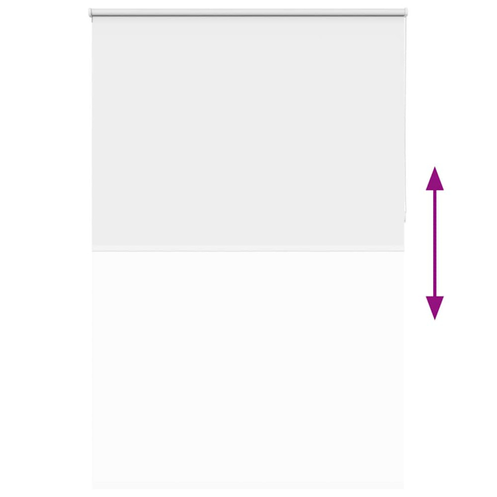 Produktbild för Rullgardin mörkläggningsgardin vit 150x230 cm tyg bredd 146,6cm