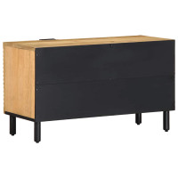 Produktbild för TV-bänk brun 80x31,5x46 cm mango i massivt trä