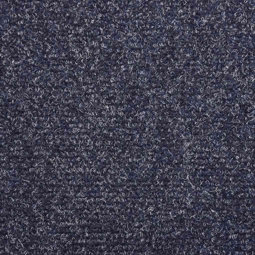 Produktbild för Trappmattor självhäftande 30 st 65x21x4 cm blå rektangulär kant