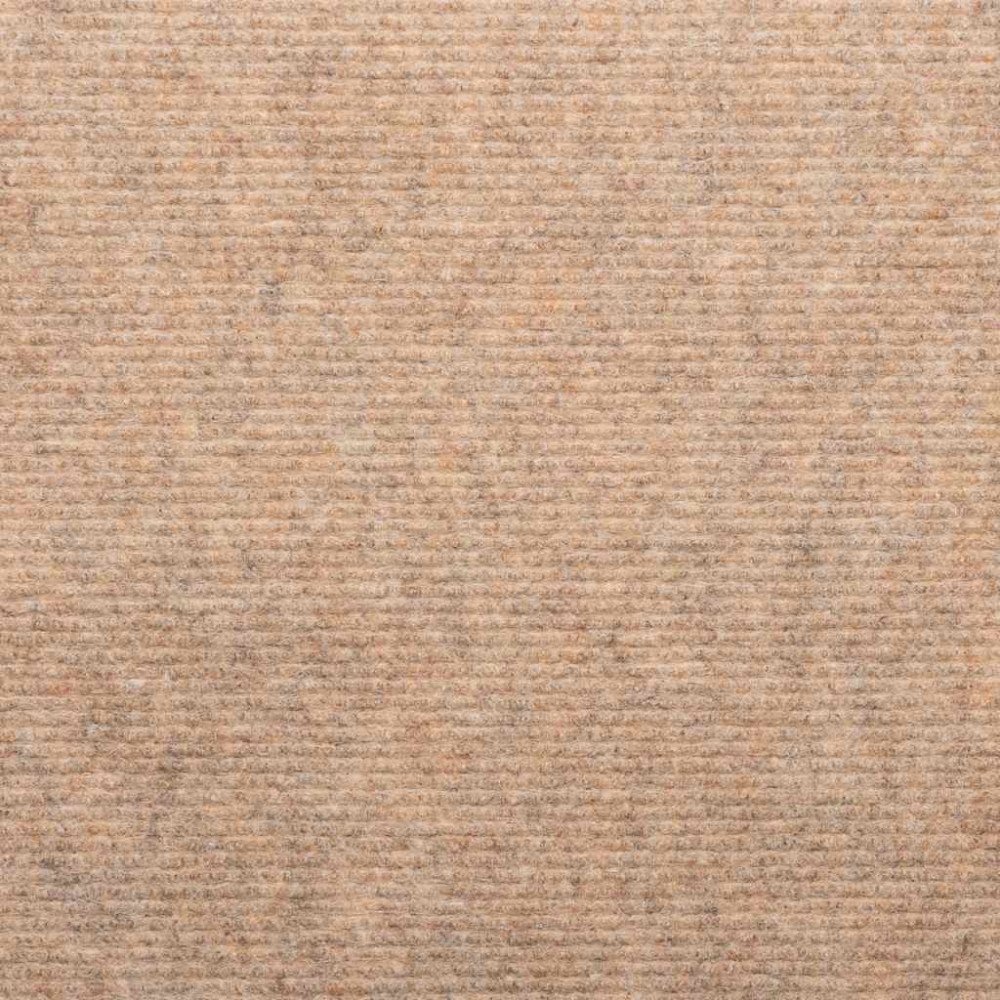 Produktbild för Trappmattor självhäftande 20 st beige 56x17x3 cm