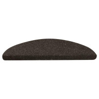 Produktbild för Trappmattor självhäftande 20 st antracit 65x22,5x3,5 cm