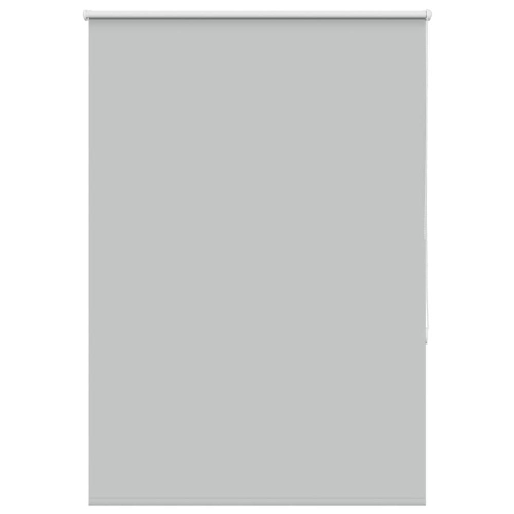 Produktbild för Rullgardin mörkläggning ljusgrå 95x175 cm tyg bredd 90,7 cm